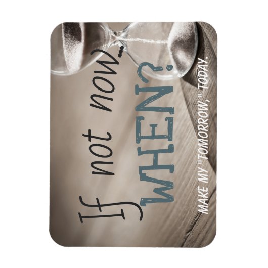 Wenn Magnet - grau (Vertikal)