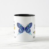 Wenn Mamas Blumen-Identifikations-Auswahl Sie Tasse (Zentrum)