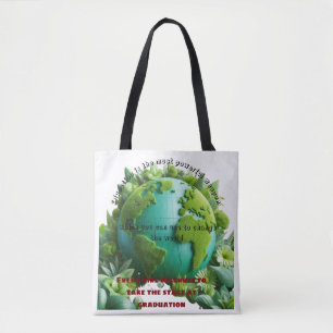 Wenn man ein Mädchen bildet, bildet man eine Natio Tasche