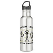 Wenn man im Inneren aber in der Urlaubssaison tot Edelstahlflasche (Vorderseite)