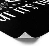 Wenn man im Inneren aber in der Urlaubssaison tot  Poster (Ecke)