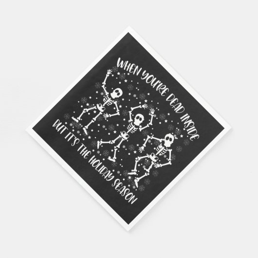 Wenn man im Inneren aber in der Urlaubssaison tot Serviette (Ecke)