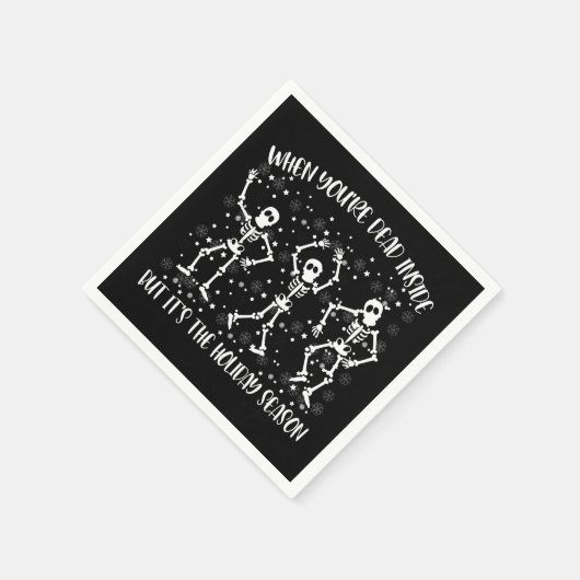 Wenn man im Inneren aber in der Urlaubssaison tot  Serviette (Ecke)