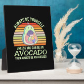 Wenn man kein Avocado sein kann Fotoplatte (Seite)
