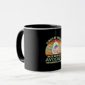 Wenn man kein Avocado sein kann Tasse (Vorderseite Links)
