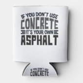 Wenn man kein Beton benutzt, ist das dein einziger Dosenkühler (Vorderseite)