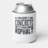 Wenn man kein Beton benutzt, ist das dein einziger Dosenkühler (Kanne Rückseite)