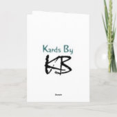 Wenn man krank wird, hat es Spaß gemacht. Karte (Rückseite)