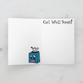 Wenn man krank wird, hat es Spaß gemacht. Karte (Innenseite)