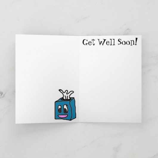 Wenn man krank wird, hat es Spaß gemacht. Karte (Innenseite)