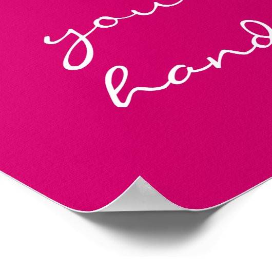 Wenn man sie gibt, kann man damit umgehen! poster (Ecke)