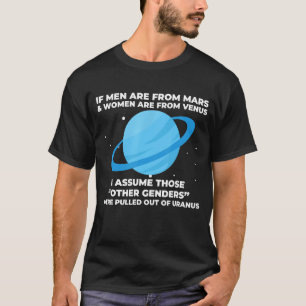 Wenn Männer aus Mars und Frauen aus der Venus von  T-Shirt