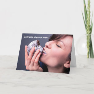 Wenn Männer so gut waren wie Donuts Spaß Grußkarte Karte