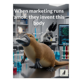 Wenn Marketing Amok läuft, erfinden sie diesen Kör Poster