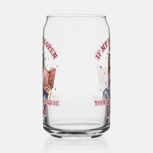 Wenn mein Buch geöffnet ist... Dosenglas (Rechts)