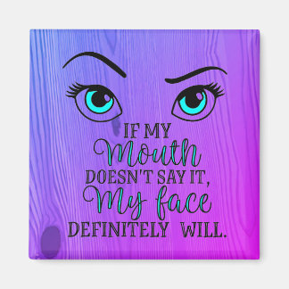 Wenn mein Mund es nicht sagt Magnet