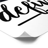 Wenn mein Mund es nicht sagt, wird mein Gesicht be Poster (Ecke)