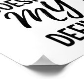 Wenn mein Mund es nicht sagt, wird mein Gesicht be Poster (Ecke)