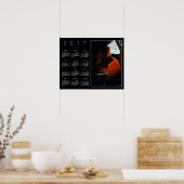 Wenn meine Gitarre sanft schläft Calendar Poster 2 (Küche)