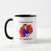 Wenn Momma nicht glücklich ist Tasse (Links)
