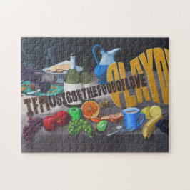 Wenn Musik das Essen der Liebe ist, spielen Sie we Puzzle