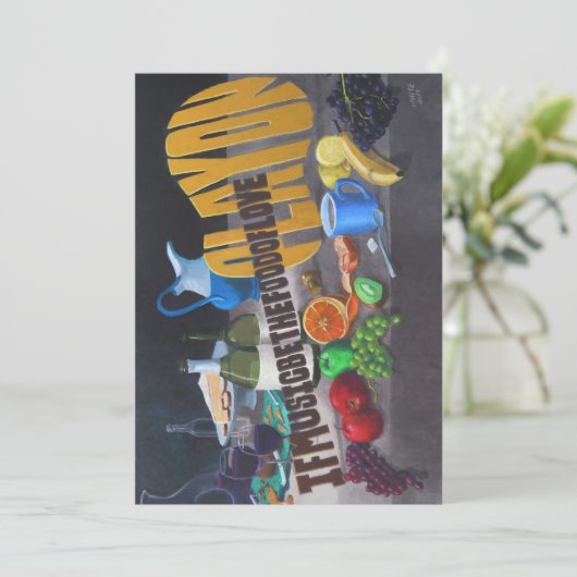 Wenn Musik das Futter der Liebe ist (Stehend Vorderseite)