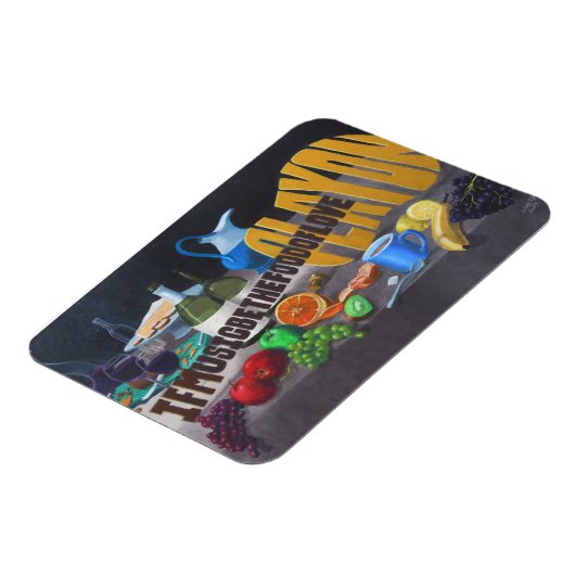 Wenn Musik das Futter der Liebe ist Magnet (Linke Seite)