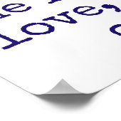 Wenn Musik das Futter der Liebe ist - Musikangebot Poster (Ecke)