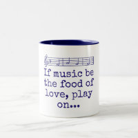 Wenn Musik das Futter der Liebe ist - Musikangebot