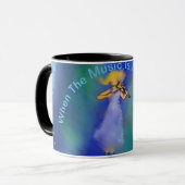 Wenn Musik gespielt wird Tasse (Vorderseite Links)