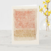 Wenn Muster gebrochen werden, entsteht ein neues B Karte (Gelbe Blume)