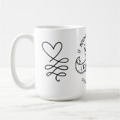 Wenn Mütter Blume wären, wähle ich dir Mama aus Kaffeetasse (Links)