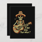 Wenn nicht jetzt, dann wann begleitkarte (Vorne/Hinten)