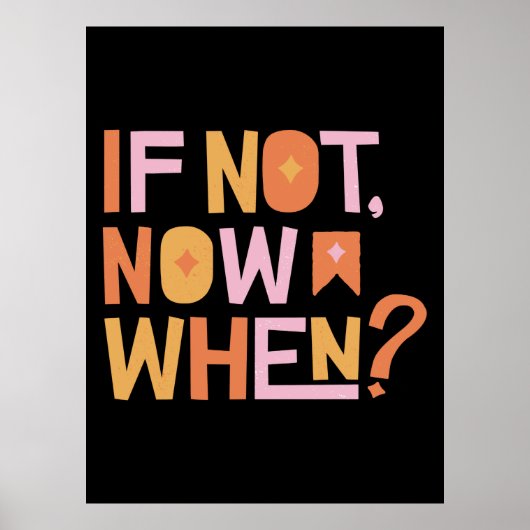 Wenn nicht jetzt poster (Vorne)