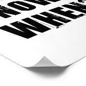 Wenn nicht jetzt wann? Inspirationsangebot Poster (Ecke)
