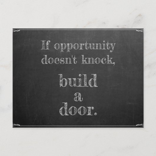 Wenn nicht klovor postkarte (Vorderseite)