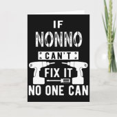 Wenn Nonno es nicht reparieren kann, kann es niema Karte (Vorderseite)