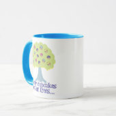 Wenn nur Cupcakes auf Bäumen Tasse (Vorderseite Links)