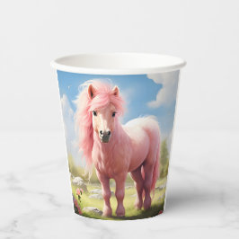 Wenn nur Ponies pink kämen Pappbecher