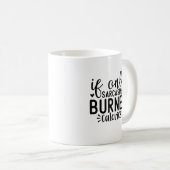 Wenn nur Sarcasm Kalorien verbrannte lustige Zitat Kaffeetasse (VorderseiteRechts)