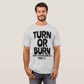WENN ODER BURN, SPERGEON Christliche T - Shirt (Vorne ganz)