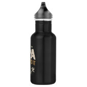 Wenn Opa es nicht reparieren kann, kann niemand - Edelstahlflasche (Rechts)