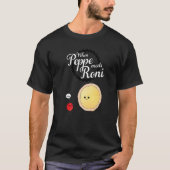Wenn Peppe trifft Roni Pepperoni Pizza 1 T-Shirt (Vorderseite)