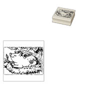 WENN PIGLETTEN FLIEGEN, MACHEN SIE NESTS, NIEDLICH GUMMISTEMPEL (Stempel)