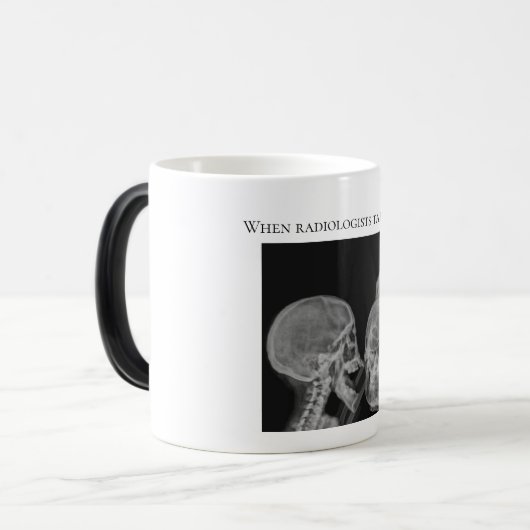 Wenn Radiologeen selfies nehmen Verwandlungstasse (Vorderseite Links)