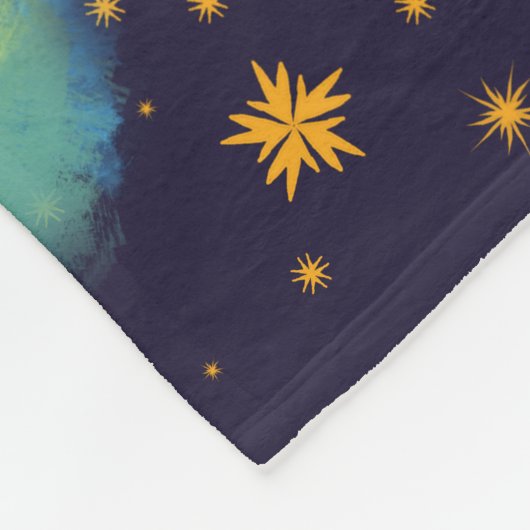 Wenn Rentier Fliegen Fleecedecke (Ecke)