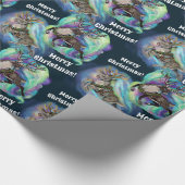 Wenn Rentier Fliegen Geschenkpapier (Ecke)