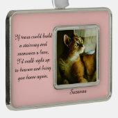 Wenn Risse eine Treppenhaus-Verzierung errichten Rahmen-Ornament Silber (Rechts)