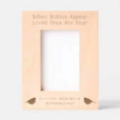 Wenn Robins geliebte sind nahe - 6x4 Geätzte Rahmen (Vorderseite)