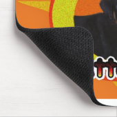 Wenn Rottweilers Angriffs-Knochen Mousepad (Ecke)